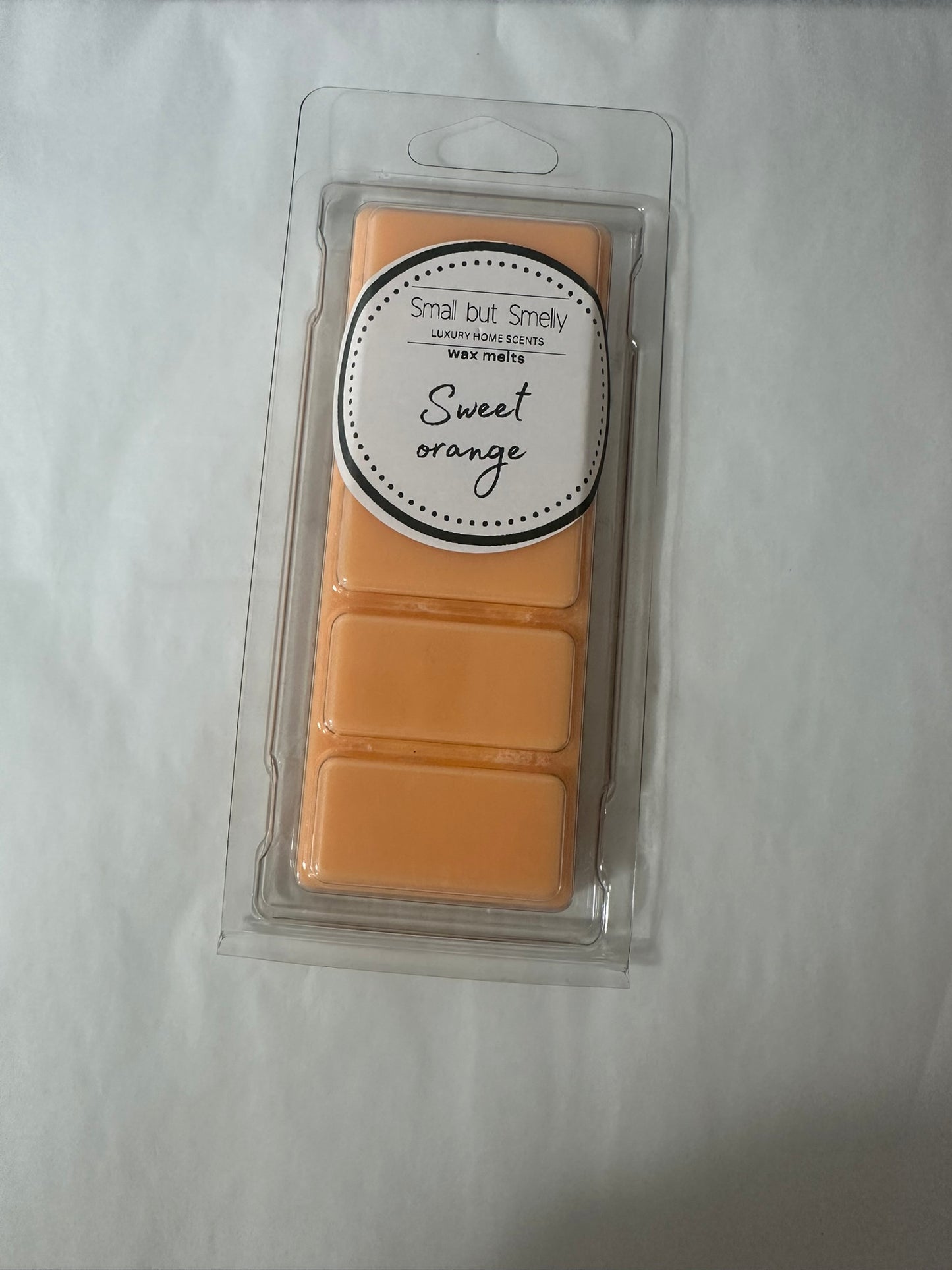 Sweet orange snap bar