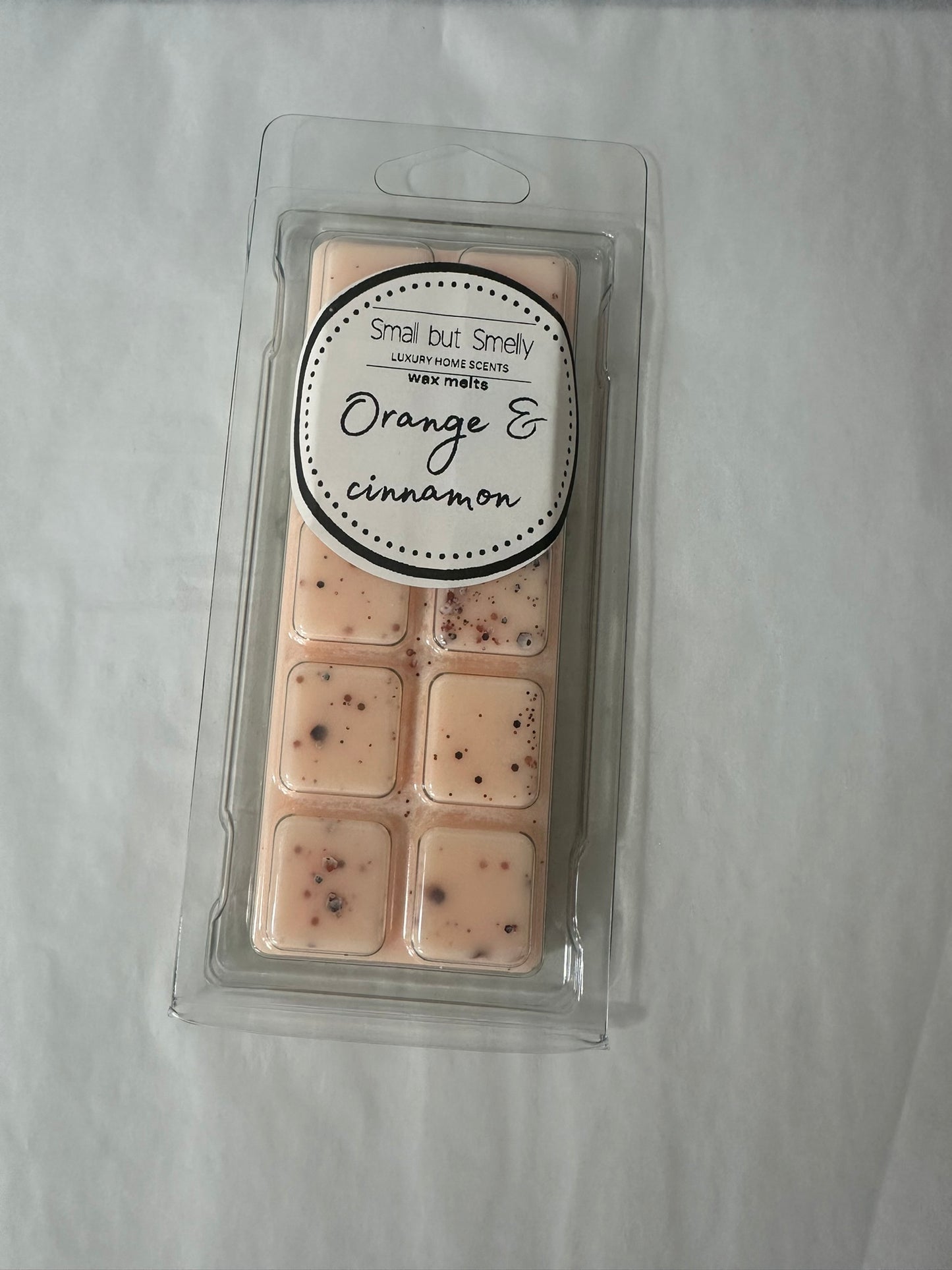 Orange & cinnamon snap bar