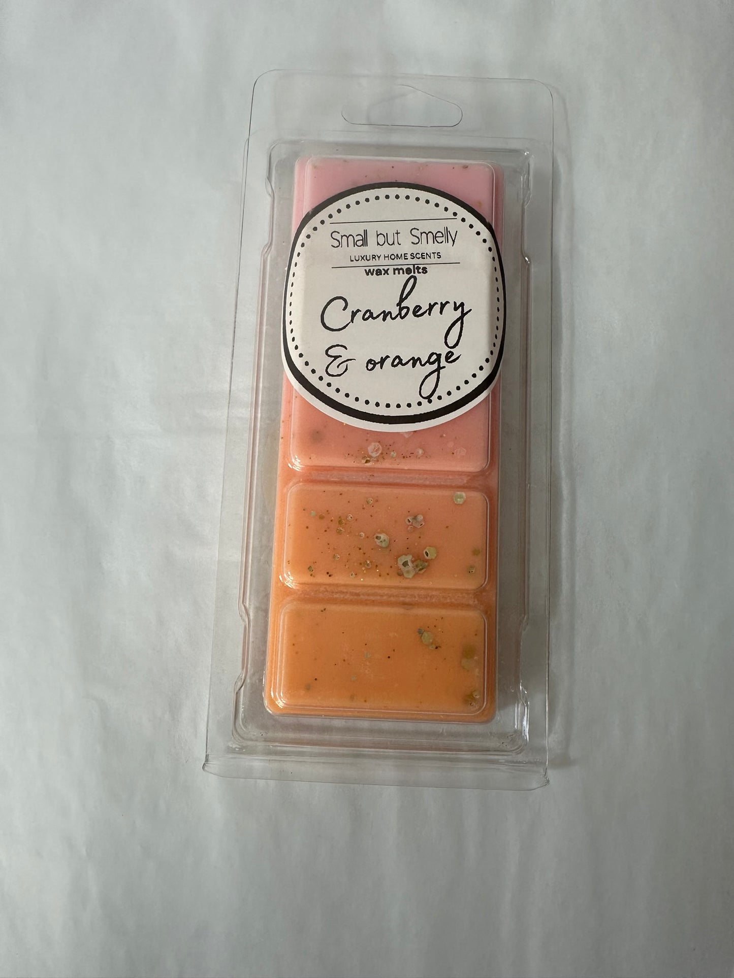 Cranberry & orange snap bar