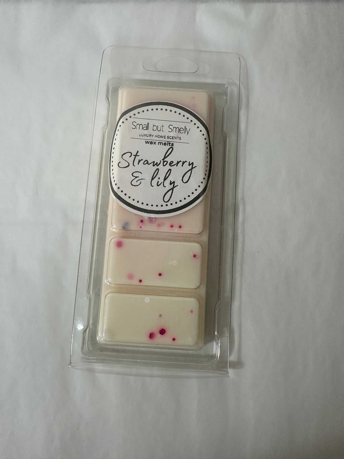 Strawberry & lily snap bar