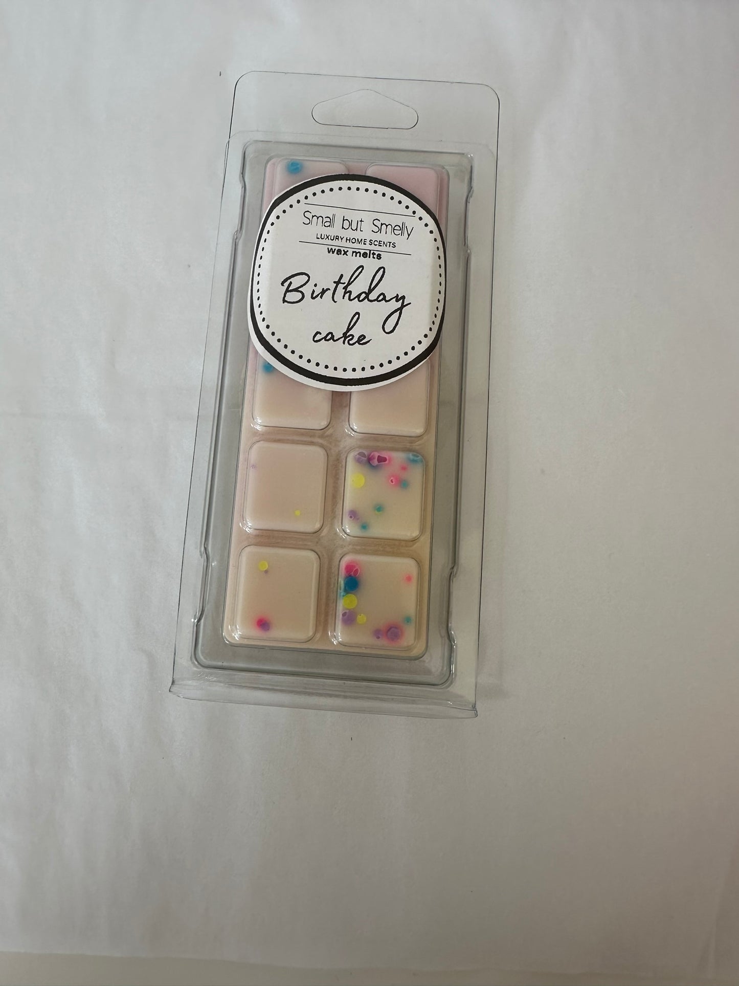 Birthday cake wax melt