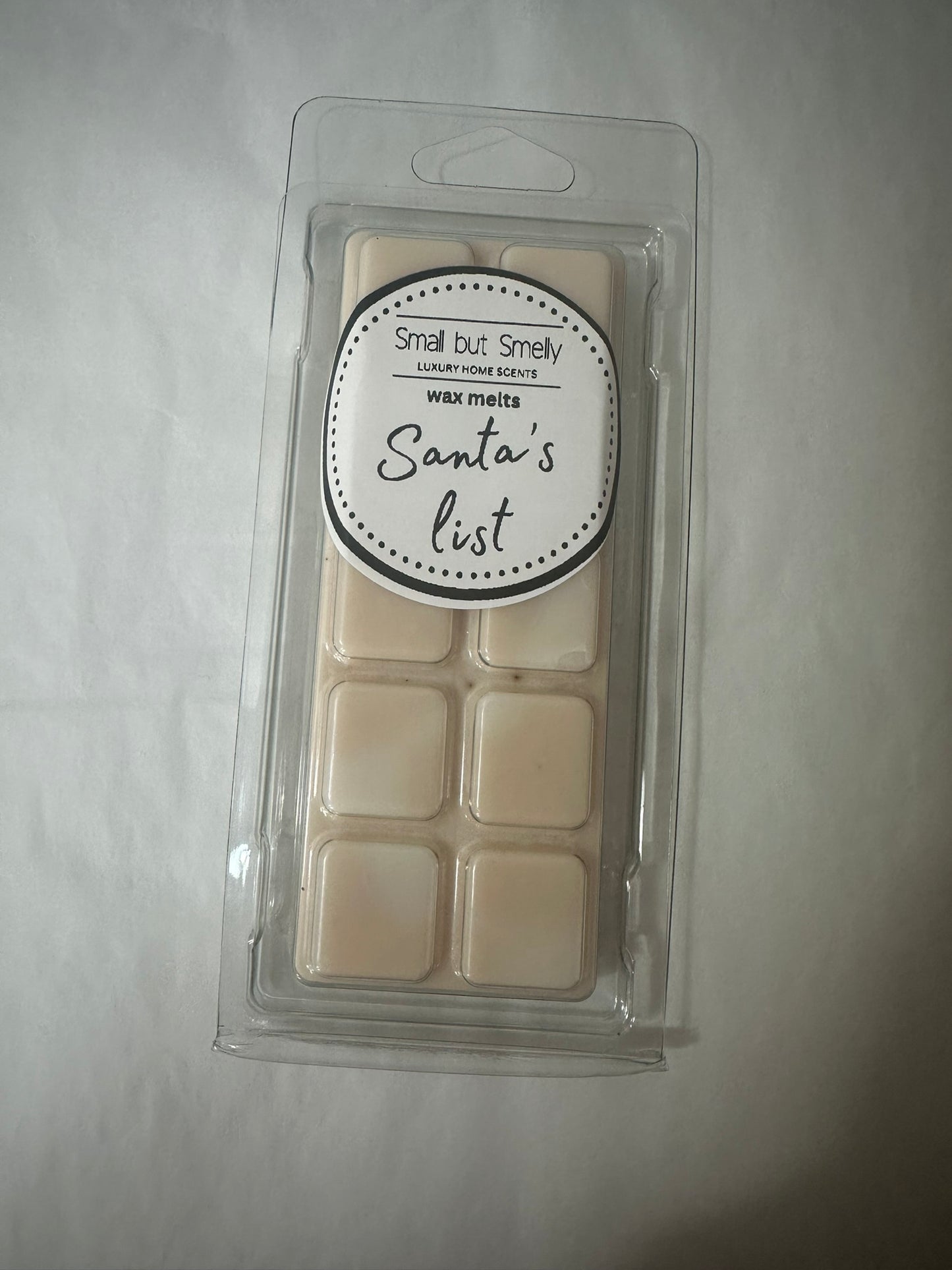 Santa's list snap bar