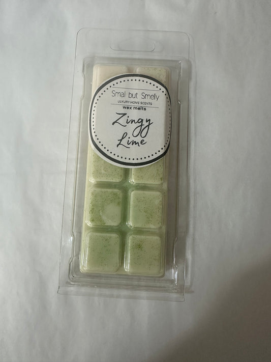 Zingy lime snap bar